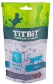TitBit Хрустящие подушечки для кошек с мясом утки и мятой для чистки зубов, 60 г. (арт. 015407)