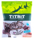TitBit Хрустящие подушечки для кошек с паштетом из утки, 30 г. (арт. 013908)