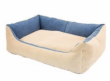 Redplastic Лежак для собак DENIM мягкий, прямоугольный, с подушкой (9192)