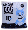 Гипоаллергенные одноразовые впитывающие пеленки для собак Smart Dog, 60х60 см, 10 шт