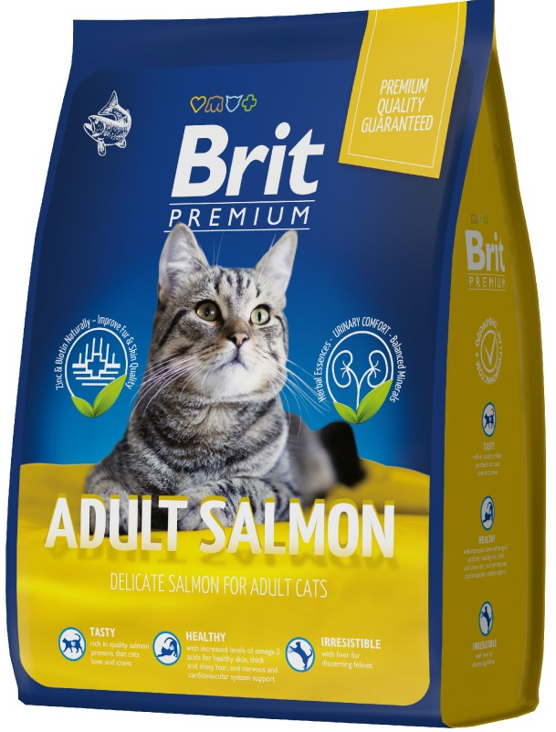 Brit Premium Cat Adult Salmon & Chicken
