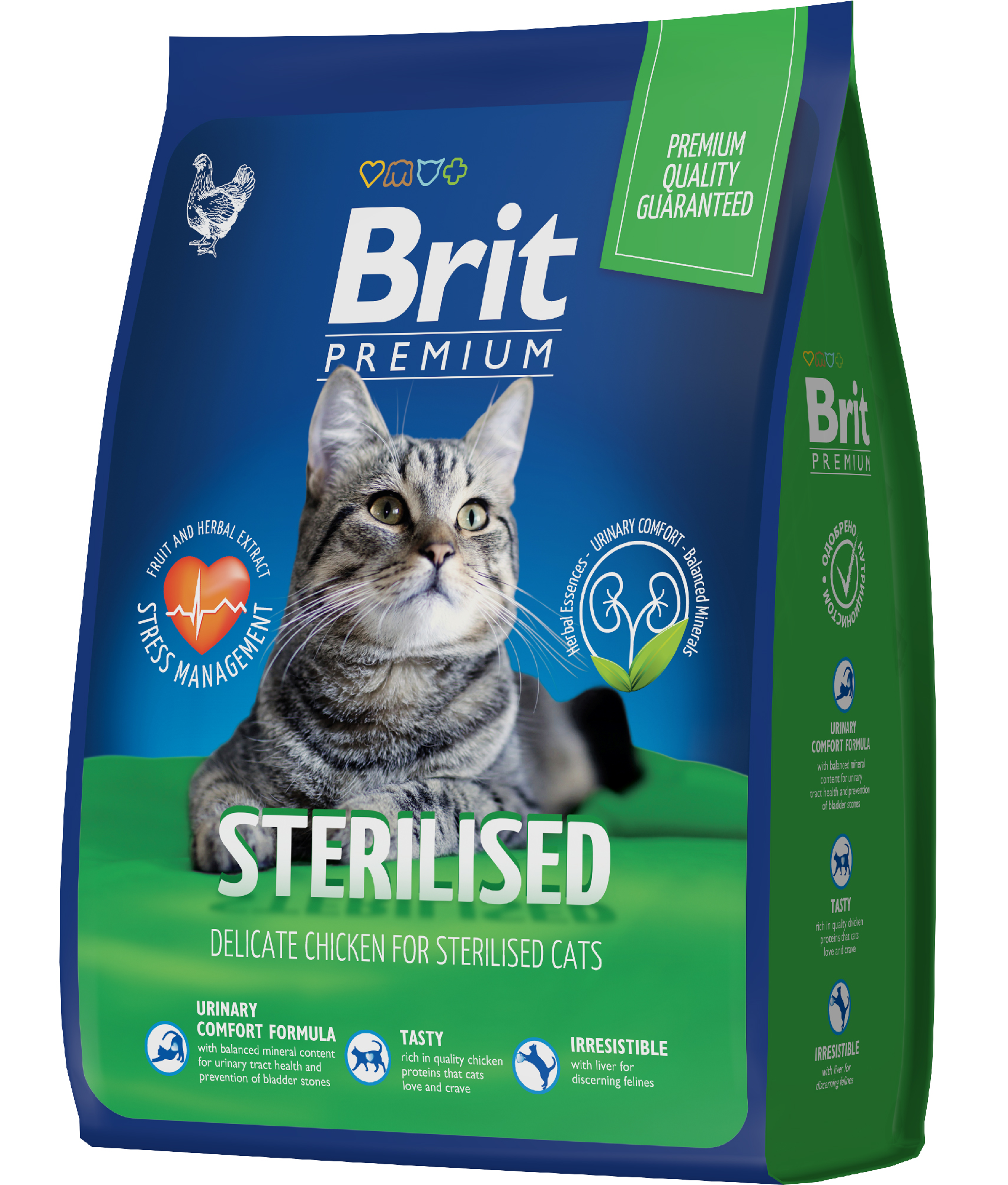 Brit Premium Cat Sterilised (курица)