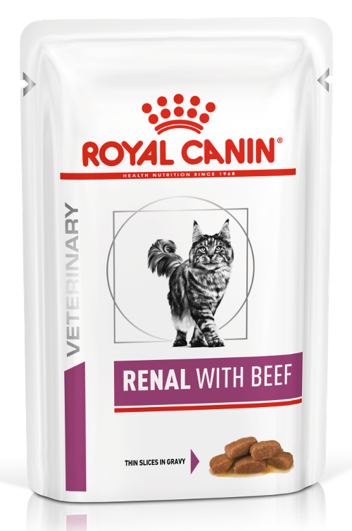 Пресервы Royal Canin Renal с говядиной (в соусе) 85 г