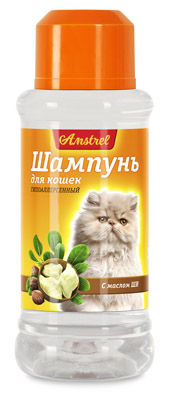 Шампунь для кошек Amstrel гипоаллергенный с маслом ши (арт. DAI 1438)