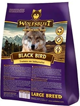 Wolfsblut Black Bird Large breed (Черная птица) 24/13 - сухой корм из индейки для собак крупных пород