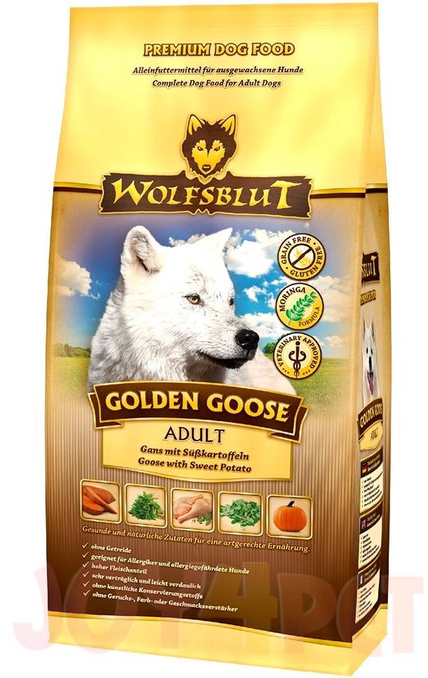 Wolfsblut Golden Goose (Золотой гусь) 25/17 - сухой корм для взрослых собак (мясо диких птиц)