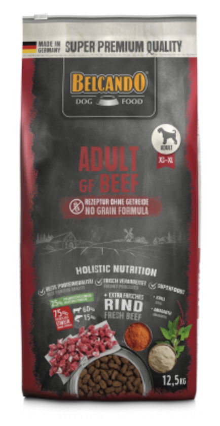 Belcando Adult Grain Free Beef – беззерновой сухой корм для взрослых собак с говядиной