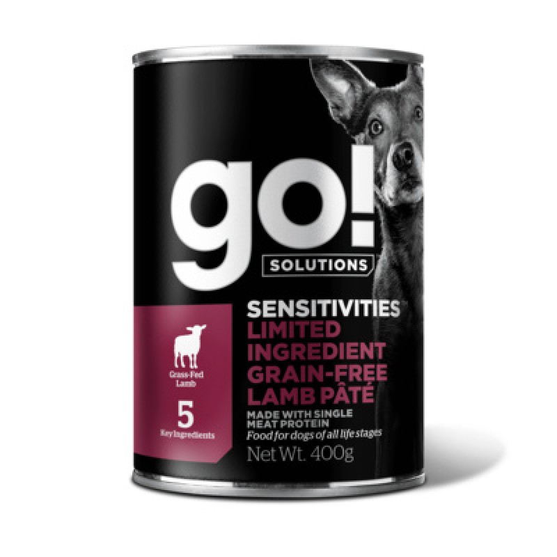 GO Sensitivities Limited Ingredient Grain Free Lamb Pate - консервы беззерновые с ягненком для собак с чувствительным пищеварением