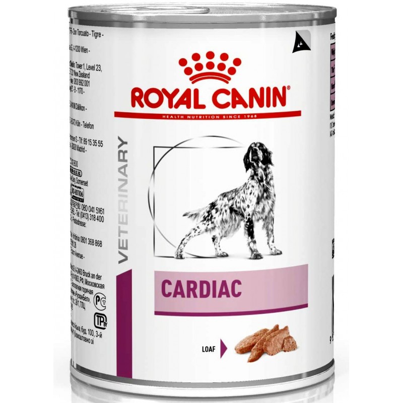 Royal Canin Cardiac консерва для собак при хронической сердечной недостаточности, 410г