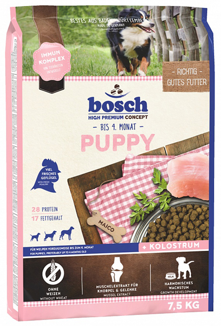 Bosch Puppy (птица, рис)