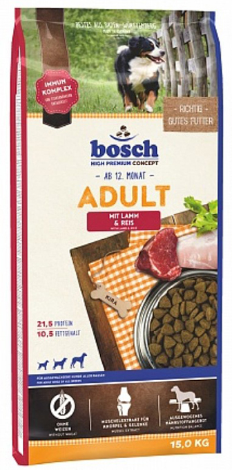 Bosch Adult Lamb & Rice (ягненок, рис)