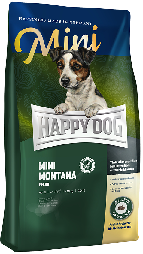 Happy Dog Mini Montana (Конина, картофель)