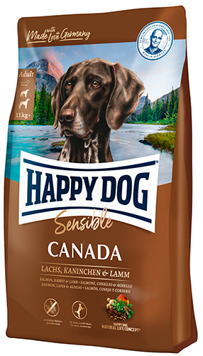 Happy Dog Sensible Canada (Лосось, кролик)