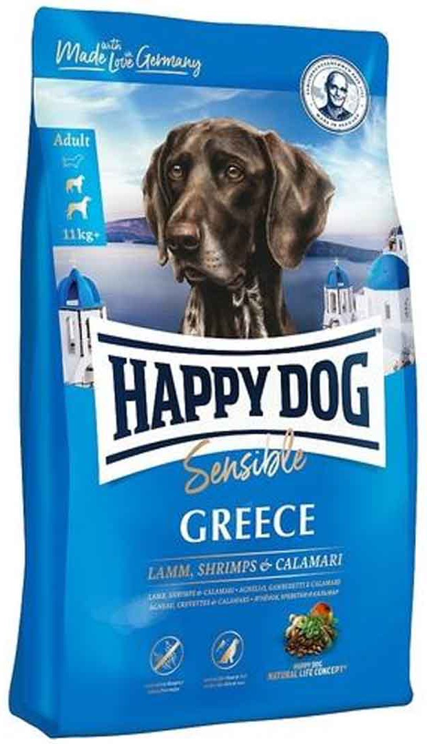 Happy Dog Sensible Greece (Ягненок, морепродукты)