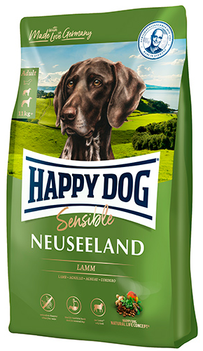 Happy Dog Sensible Neuseeland (Ягненок, рис)