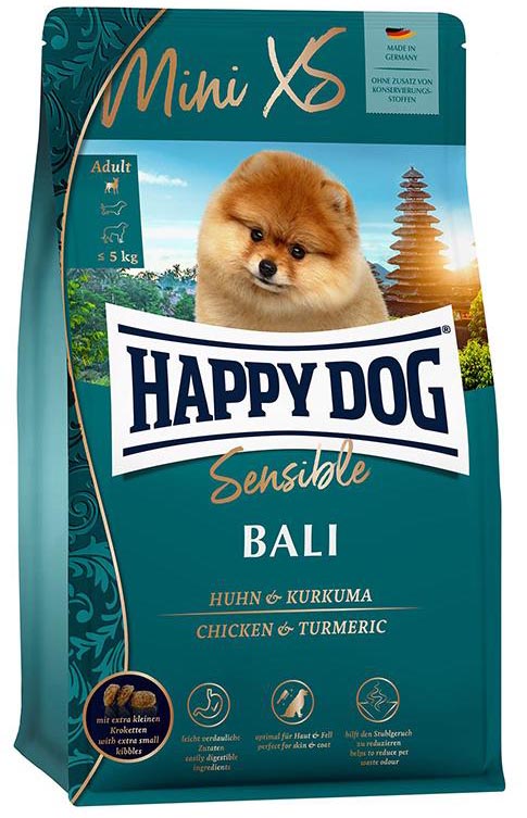 Happy Dog Mini XS Sensible Bali - сухой корм для маленьких собак до 5 кг