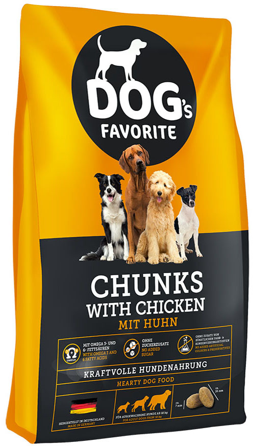 Happy Dog Dogs Favorite Chunks Chicken