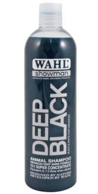 Шампунь для собак черных и темных окрасов Wahl Deep Black Shampoo, концентрированный