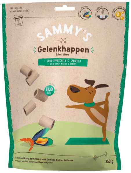 Bosch Sammys Joint Bits - лакомство для собак с птицей и морепродуктами, упаковка 350 г