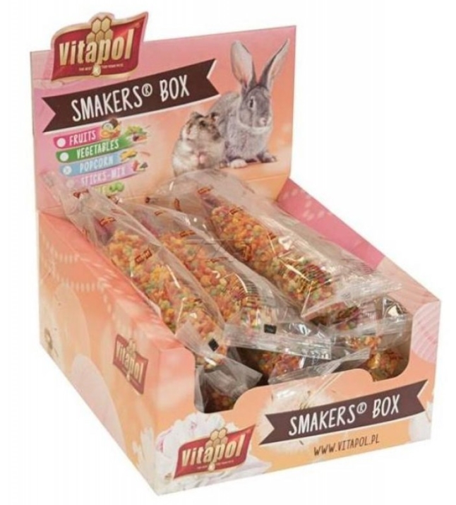 Лакомство для грызунов и кроликов зерновые палочки Vitapol Smakers Box (арт. ZVP-3130)