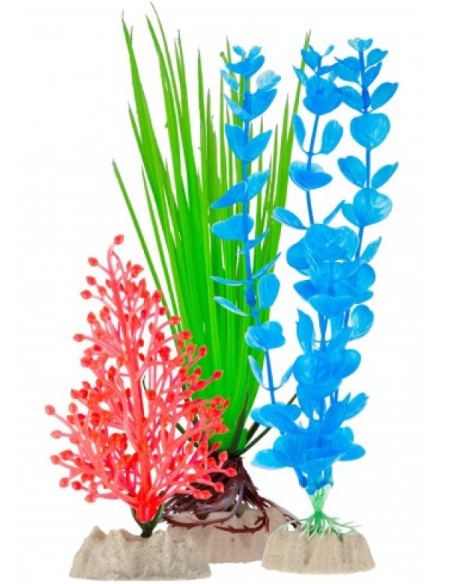 GloFish Набор растений для аквариума, 12,7 х 5 х 10 см. (арт. DAI 29286)