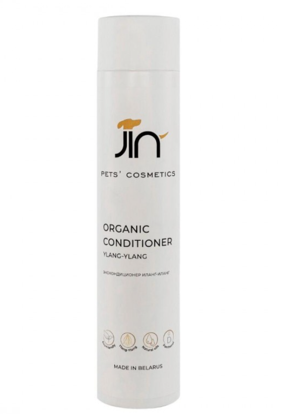 Эко-кондиционер для собак JIN Organic Conditioner Ylang Ylang, органический, 300 мл