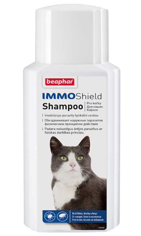 Шампунь Beaphar Immo Shield Shampoo для кошек, 200 мл (арт. 14178)