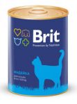 Консервы для кошек Brit Premium (Индейка) 340 г