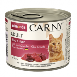 Консервы для кошек Animonda Carny Adult Beef & Heart (83704, 83720)