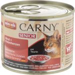 Консервы для кошек Animonda Carny Senior Beef & Turkey Hearts (73711)