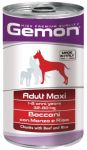 Gemon Dog Maxi Adult Консервы для собак (кусочки говядины с рисом) 1250 г