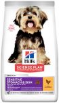Hills Science Plan Sensitive Stomach & Skin для взрослых собак мелких пород