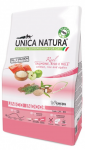 Unica Natura Indoor корм для домашних кошек, лосось, рис и яблоко