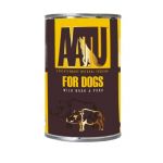 AATU беззерновые консервы для взрослых собак с мясом дикого кабана и свининой, WILD BOAR & PORK, 400 г
