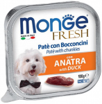 MONGE DOG FRESH DUCK - Консервированный корм для собак, с уткой (100 г)