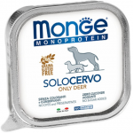 MONGE DOG SOLO DEER - Монопротеиновый консервированный корм для собак, с олениной (150 г)