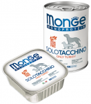 MONGE DOG SOLO TURKEY - Монопротеиновый консервированный корм для собак, с индейкой (150 гр., 400 гр.)