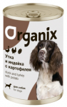 Organix - консервы для собак утка, индейка и картофель