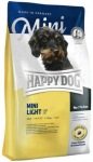 Happy Dog Mini Light Low Fat - для взрослых собак мелких пород склонных к полноте, птица, ягненок, рис, картофель.