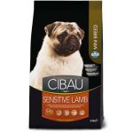 Farmina CIBAU — гипоалл. корм для взрослых собак мелких пород с чувств. пищ-ем и аллергией (с ягненком)
