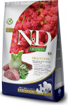 Farmina N&D Quinoa Line GF - беззерновой корм для поддержки пищеварения взрослых собак (ягненок, киноа, фенхель, мята и артишок)