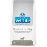 Farmina Vet Life Neutered >10 kg - для кастр. или стерил. собак более 10 кг, для контроля веса и профилактики мочекам. болезни