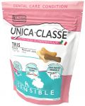 Unica Classe TRIS SENSIBLE - печенье для взрослых собак средних пород со вкусом курицы, 400 г