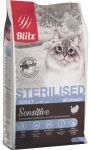 Blitz Sensitive Adult Sterilised Cats All Breeds Turkey