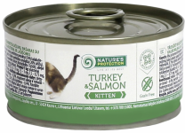 NP Kitten Turkey & Salmon - консервы для котят с индейкой и лососем 100 г.