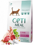 Optimeal - сухой корм для кошек с чувствительным пищеварением (ягненок)