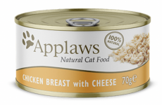 Applaws Chicken & Cheese Консервы для кошек Курица с сыром в бульоне, 70 г