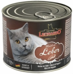Leonardo Liver Консервы для кошек с мясом и печенью 200 гр