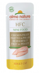 Almo Nature HFC Mini Food Chicken Fillet Лакомство для кошек, филе курицы, 3 г