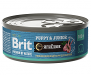 Brit Premium Puppy Lamb - консервы с ягненком для щенков, 100 г (арт. 5048939)